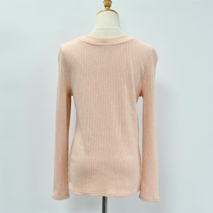 Women’s V-Neck Rib Top