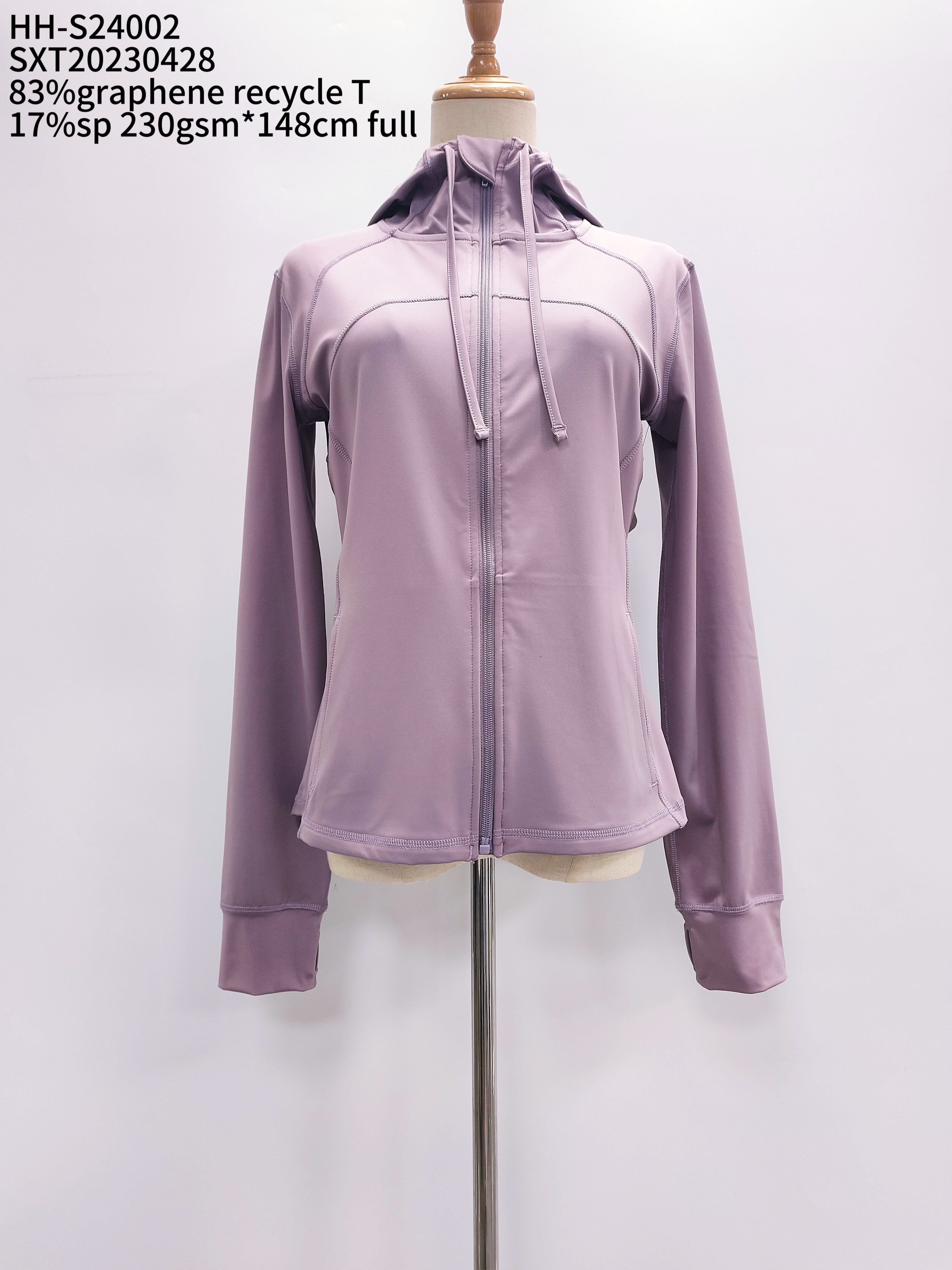 Women Yoga Hoodie Jacket