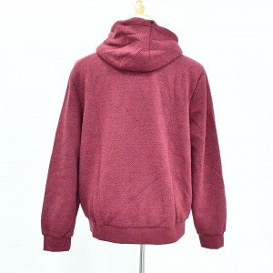 Men’s Sherpa With Quilted Full Zipper Coat