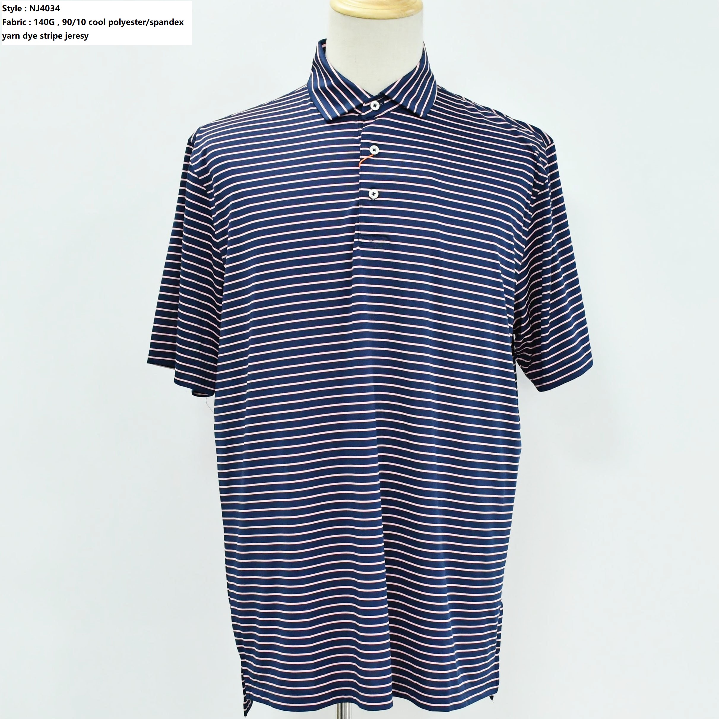 Men’s Stripe Polo