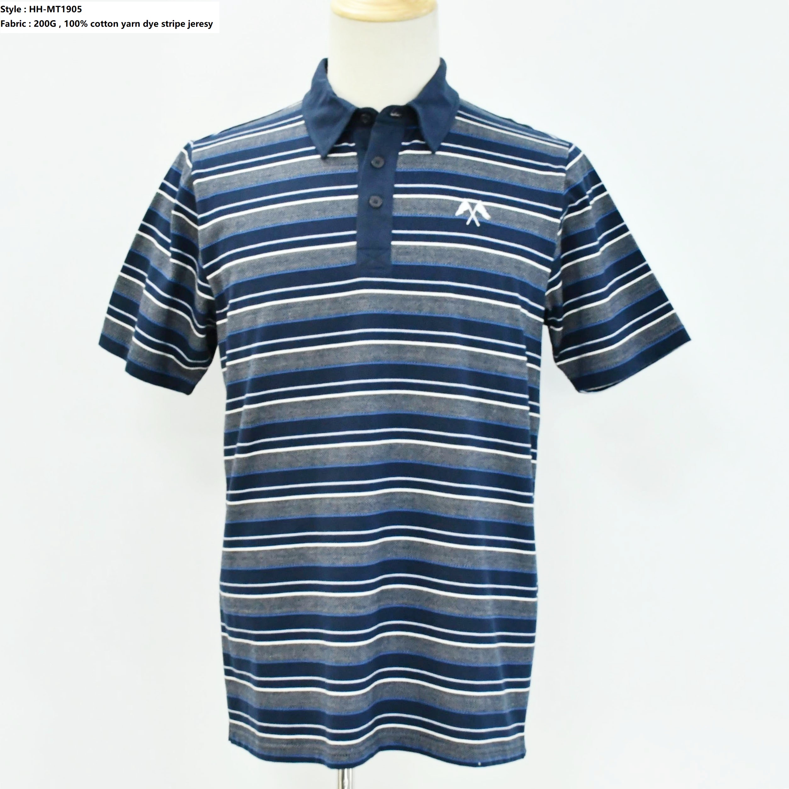 Men’s Stripe Polo