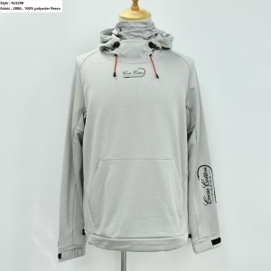 Men’s Eyelets Fleece Hoodie