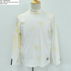 Men’s Half Collar Tie Dye Pullerover
