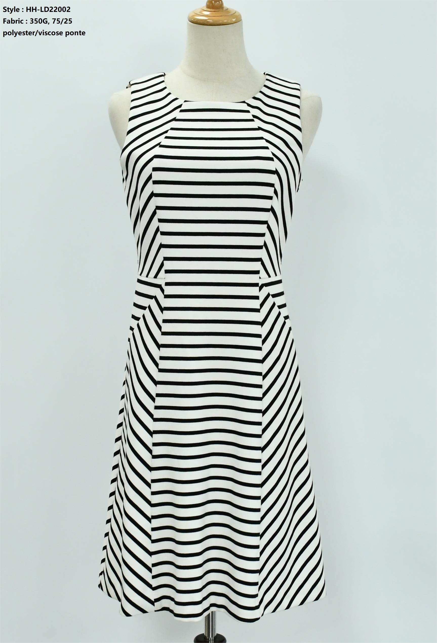 Women’s  Sleeve Less Jacquard Dress