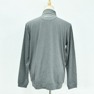 Men’s Half Zip Melange Pullover