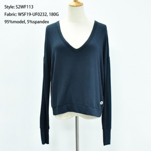 Women’s V-Neck Long Sleeve Top
