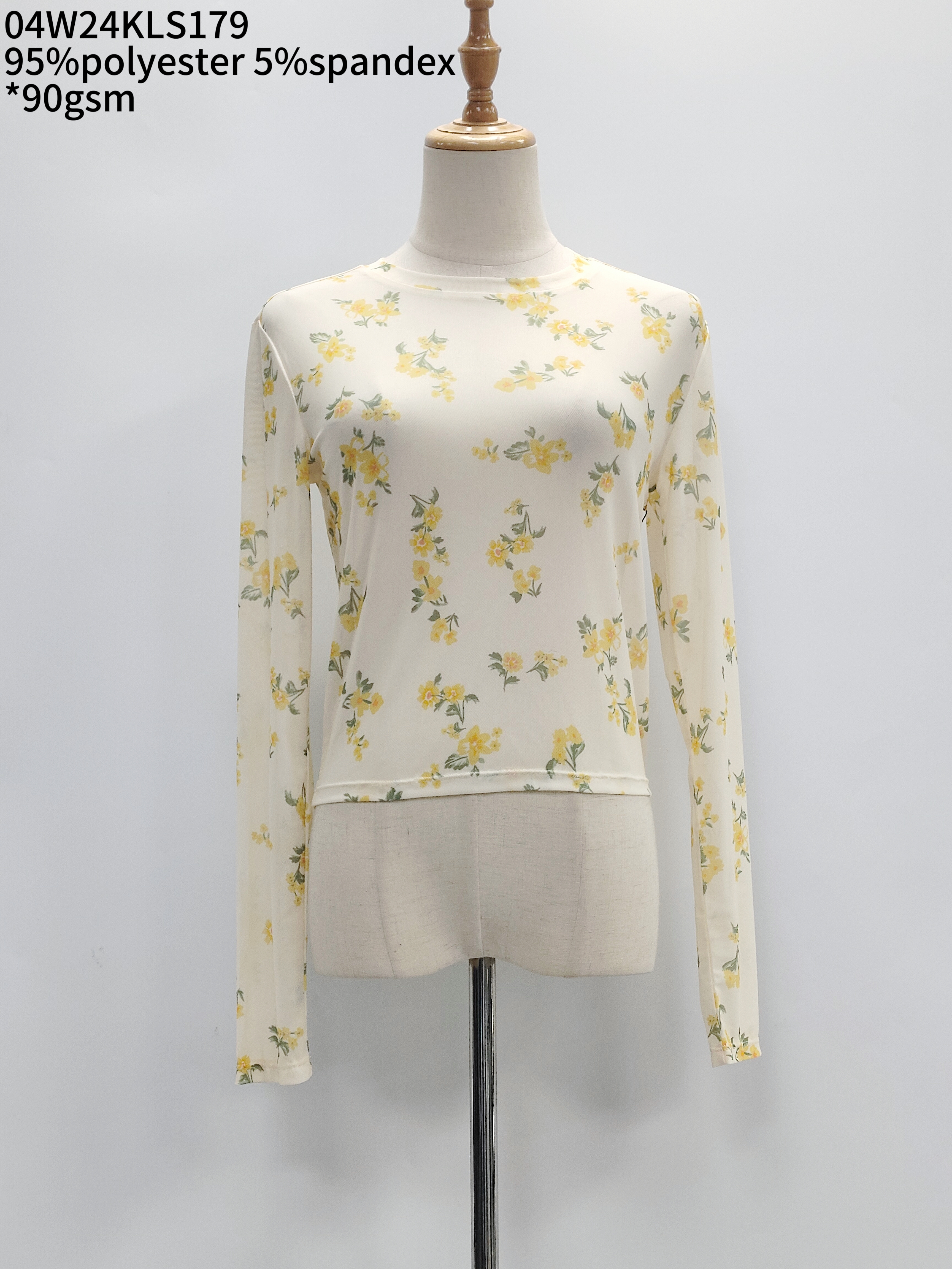 poly mesh print top